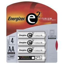 Energizer Eveready AA-Size e2 Titanium Batteries - Alkaline - 1.5V DC - General Purpose Battery