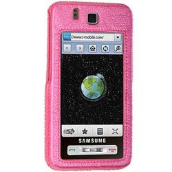 Wireless Emporium, Inc. Executive Leatherette Snap-On Protector Case for Samsung Behold T919 (Hot Pink)