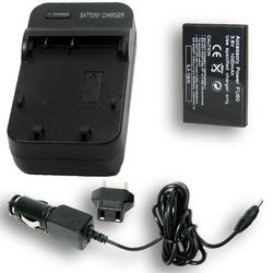 Accessory Power FUJI NP-60 Equivalent Charger & Battery Combo for FinePix F410Z / F601Z & Many More