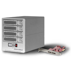 MICRONET Fantom RAIDBank4 2TB USB 2.0/eSATA RAID External Hard Drive