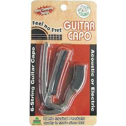 Feel No Fret Guitar Capo ( Chrome )