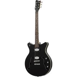 First-Act CE530-002 Delia Semi Hollow Electric Guitar - Black Finish