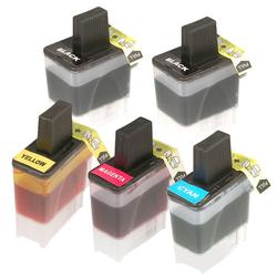 Eforcity For BROTHER MFC210c MFC420cn MFC3240c iNK - 5 Cartridges