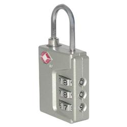 Franzus TS-390TSR Travel Sentry Inspection Status Lock - Black/Silver