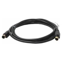 Fuji Labs Mini Din 4 Male to Male S-Video Cable, 6ft Model SVHS-X1006DX
