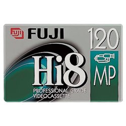 Fuji Fujifilm Professional Grade Hi8 Videocassette - Hi8 - 120Minute