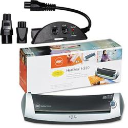 HQRP GBC HeatSeal H310 Photo Quality Laminating Machine + Targus Mobile Notebook Surge Protector