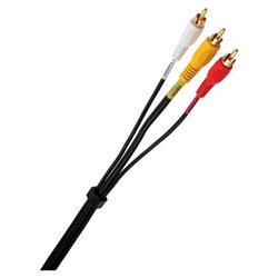 GE Audio/Video Dubbing Cable - 3 x RCA - 3 x RCA - 6ft