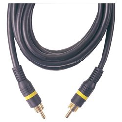 GE Digital Audio Cable - 1 x RCA - 1 x RCA - 6ft - Black