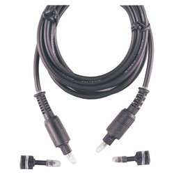 GE Fiber Optic Digital Audio Cable - 1 x Toslink - 1 x Toslink - 6ft