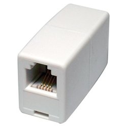 GE Phone Coupler - Rj-11 Female to RJ11 Female