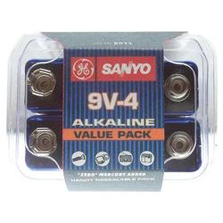 Ge/sanyo GE/SANYO GES-AM4-9V 9 Volt Alkaline Battery