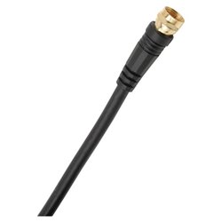 GE Video Cable - 1 x F-connector - 1 x F-connector - 50ft - Black