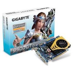 GIGABYTE GIGA-BYTE GeForce 9500 GT OC 1GB GDDR2 128-bit 650MHz PCI-E 2.0 DirectX 10 SLI Video Card