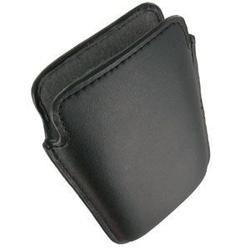 Wireless Emporium, Inc. Genuine Leather Vertical Sleeve Pouch for Samsung Delve SCH-R800 (Black)