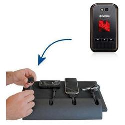 Gomadic Universal Charging Station - tips included for Kyocera E2000 Tempo many other popular gadget