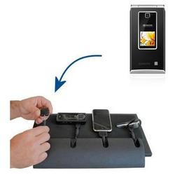 Gomadic Universal Charging Station - tips included for Kyocera S4000 Mako many other popular gadgets