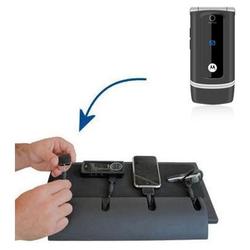 Gomadic Universal Charging Station - tips included for Motorola W375 many other popular gadgets