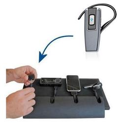 Gomadic Universal Charging Station - tips included for Plantronics Explorer 360 many other popular g