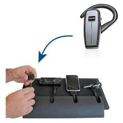 Gomadic Universal Charging Station - tips included for Plantronics Explorer 370 many other popular g