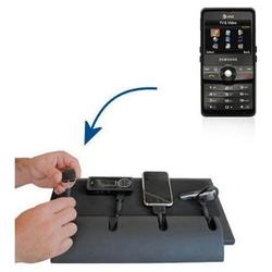Gomadic Universal Charging Station - tips included for Samsung SGH-A827 many other popular gadgets