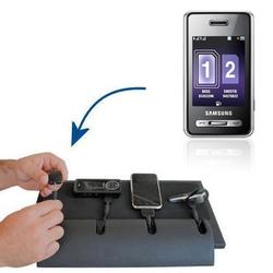Gomadic Universal Charging Station - tips included for Samsung SGH-D980 DUOS many other popular gadg