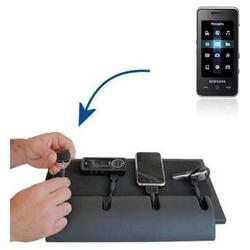 Gomadic Universal Charging Station - tips included for Samsung SGH-F490 many other popular gadgets