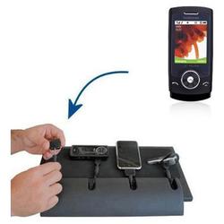 Gomadic Universal Charging Station - tips included for Samsung SPH-A523 many other popular gadgets