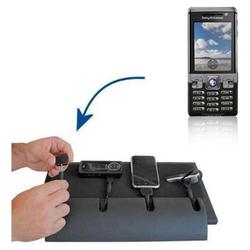 Gomadic Universal Charging Station - tips included for Sony Ericsson C702 many other popular gadgets