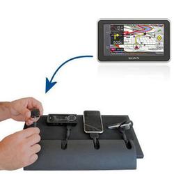 Gomadic Universal Charging Station - tips included for Sony Nav-U NV-U73T many other popular gadgets