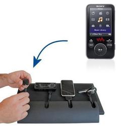 Gomadic Universal Charging Station - tips included for Sony Walkman NWZ-S738F many other popular gad
