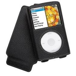 GRIFFIN TECHNOLOGY Griffin 8247-ICELNCNB Elan Convertible Flip-Top Case for iPod - Leather - Black
