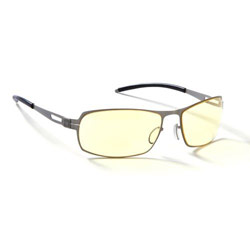 GUNNAR OPTIKS Gunnar Optiks G001-C011 Catalyst Metal Weezer Digital Performance Eyewear with i-AMP Lens Technology (Mercury)