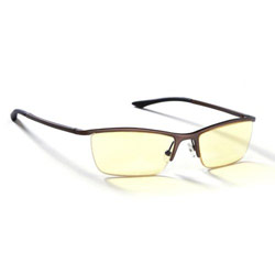 GUNNAR OPTIKS Gunnar Optiks ST004-C013 Attache Metropole Digital Performance Eyewear with i-AMP Lens Technology (Earth)