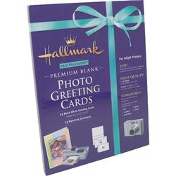 SIERRAHOME HALLMARK PREMIUM BLANK PHOTO PAPRGREETING CARDS