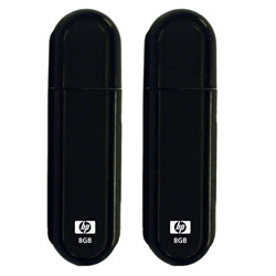 PNY MEMORY HP Branded by PNY 16GB (2 x 8GB) USB Flash Drives