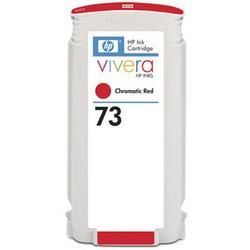HEWLETT PACKARD HP No. 73 Chromatic Red Ink Cartridge For Designjet Z3200 Series Printer - Red (CD951A)