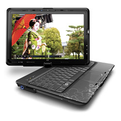 HP TouchSmart tx2z Series Notebook PC,2.20 GHz AMD Turion X2 Ultra ZM-82 Dual-Core Mobile Processor, 4GB RAM, 320GB Hard Drive, 12.1 inch Diagonal WXGA High-Def