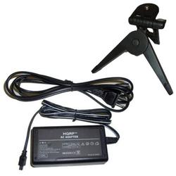 HQRP Replacement AC Power Supply for Sony CyberShot DSC-P50, DSC-P51 + Tripod