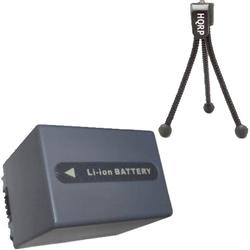 HQRP Replacement Battery for Sony HC20 HC21 HC26 HC30 HC32 HC36 HC40 HC42 HC46 HC65 HC85 HC96+Tripod