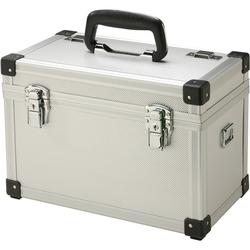 Hakuba AS Series AS-M Aluminum Case (Medium) - Clam Shell - Aluminum