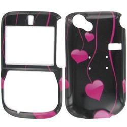 Wireless Emporium, Inc. Hanging Pink Hearts Snap-On Protector Case Faceplate for HTC T-Mobile Dash S620/S621 (Excalibur)