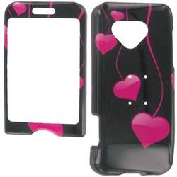 Wireless Emporium, Inc. Hanging Pink Hearts Snap-On Protector Case Faceplate for T-Mobile G1/Google Phone