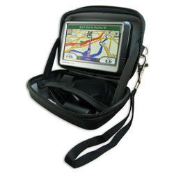 USA GEAR Hard Shell Molded EVA GPS Carrying Case for 3.5 to 4.5 Magellan Navigators