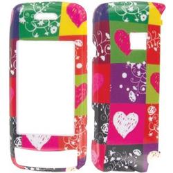 Wireless Emporium, Inc. Hearts & Boxes Snap-On Protector Case Faceplate for LG Voyager VX10000