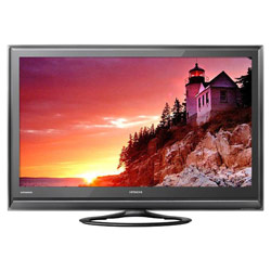 HITACHI - CE Hitachi UT47V702 - 47 V Series UltraThin 1080p LCD HDTV - 120Hz - 1.5 Thin - Anthracite Pearl