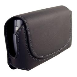 Eforcity Horizontal Leather Case for Blackberry 8700, Black by Eforcity