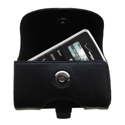Gomadic Horizontal Leather Case with Belt Clip/Loop for the LG enV2