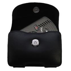 Gomadic Horizontal Leather Case with Belt Clip/Loop for the Sirius One SV1