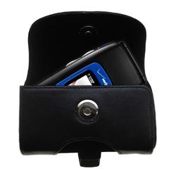 Gomadic Horizontal Leather Case with Belt Clip/Loop for the Verizon Wirless Coupe